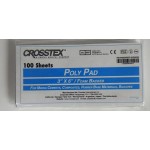1 x 100 Poly Mixing Pads Dental Craft Hobby Poly Epoxy Glue Composite 3"x6" 3x6