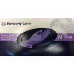 Kimberly-Clark ( Halyard ) KC500 Purple Nitrile Exam Gloves ( SMALL ) 100/Box