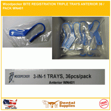 Woodpecker Bite Registration Trays, Triple Trays ANTERIOR 36 / PACK