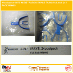 Woodpecker Bite Registration Trays, Triple Trays Full Arch 24 / PACK