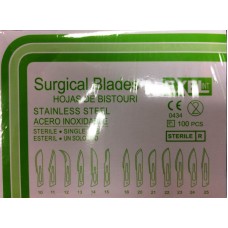 10 Exel disposable Sterile Stainless Steel Surgical Scalpels Blades sz #10