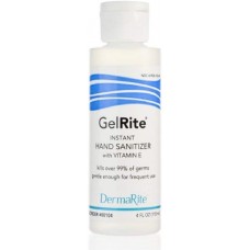 Hand Sanitizer GelRite 4 oz. Ethyl Alcohol Gel Bottle