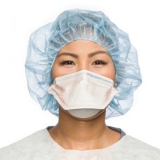 Halyard FLUIDSHIELD™ PFR95™ Particulate Filter Respirator & Surgical Mask, Polyurethane Headband, Small Size, Orange